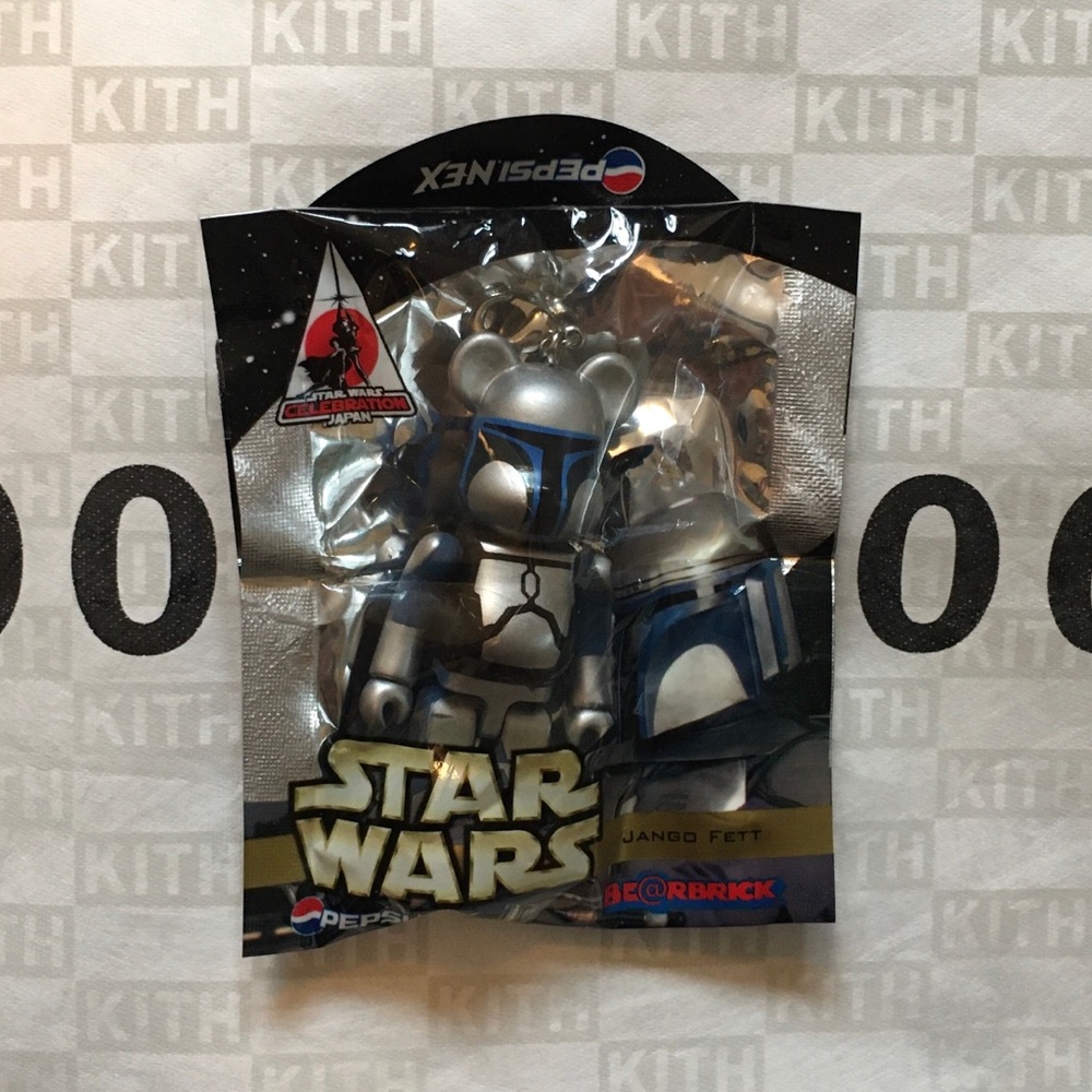 Bearbrick x Pepsi Nex Starwars 70% Keychain